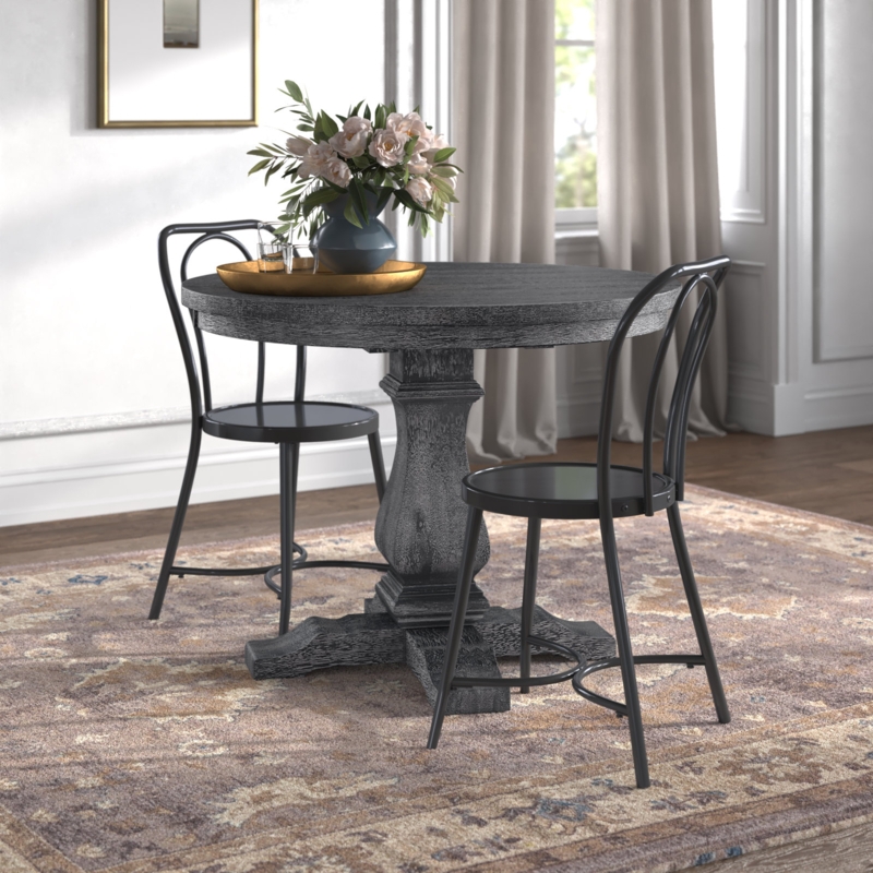 Toccata Extendable Oval Solid Wood Base Dining Table