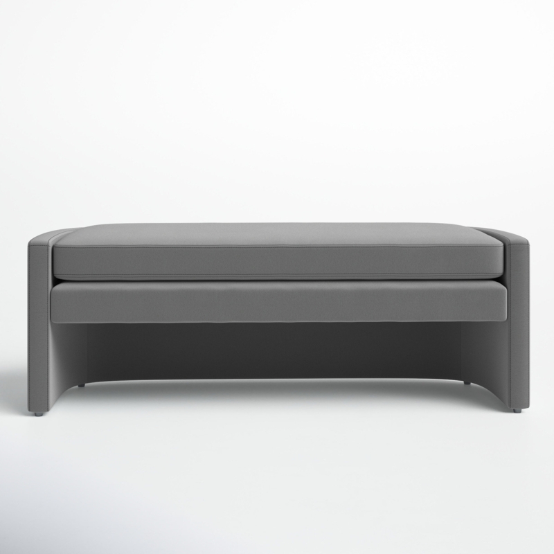 Toni Velvet Upholstered Bench