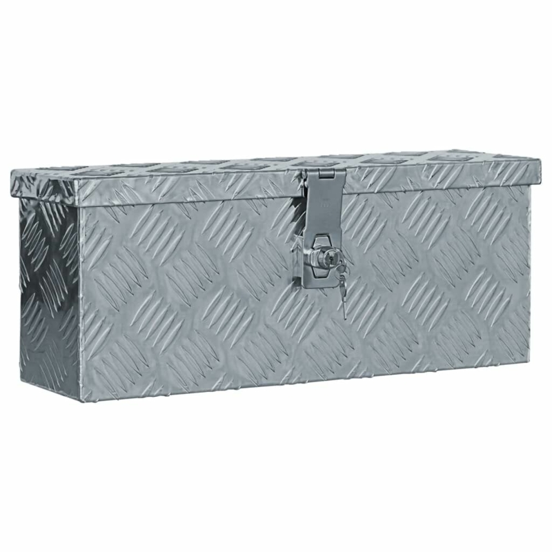 Tool Box Outdoor Storage Box with Locking System Tool Chest Aluminum