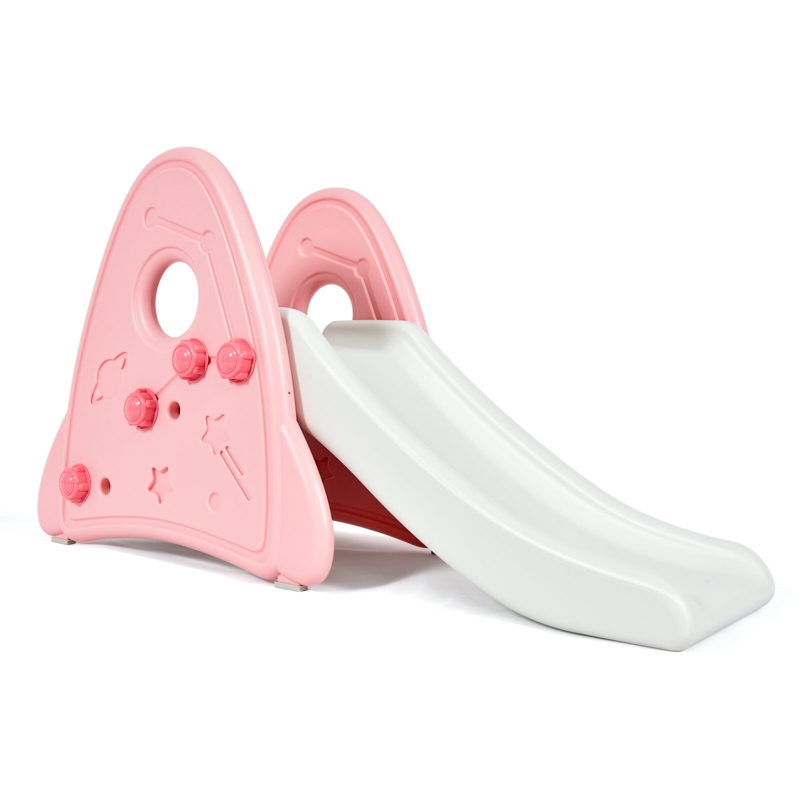 Topbuy 120'' W Indoor Plastic Freestanding Slide