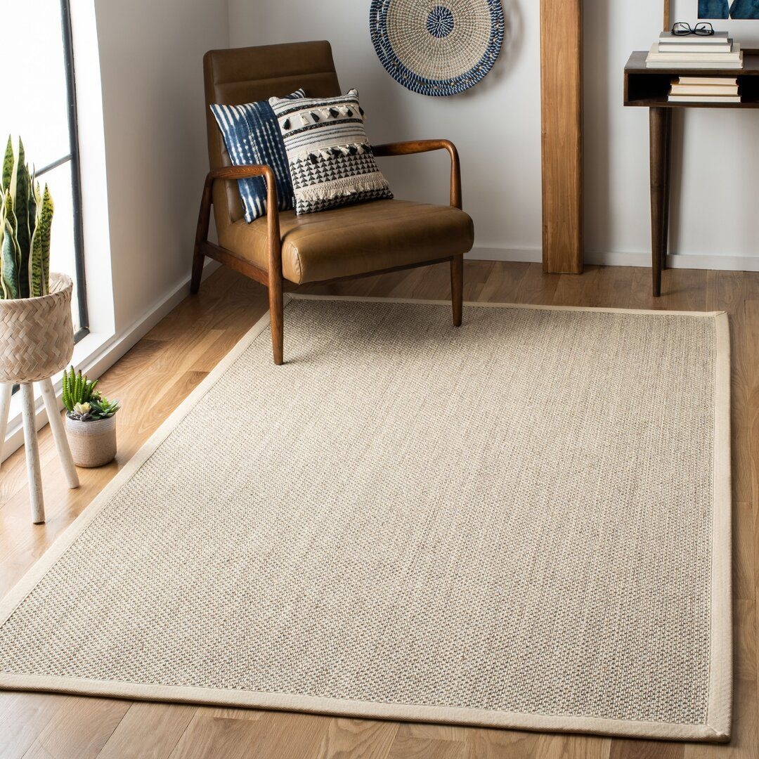 Torbin Machine Woven Beige Rug