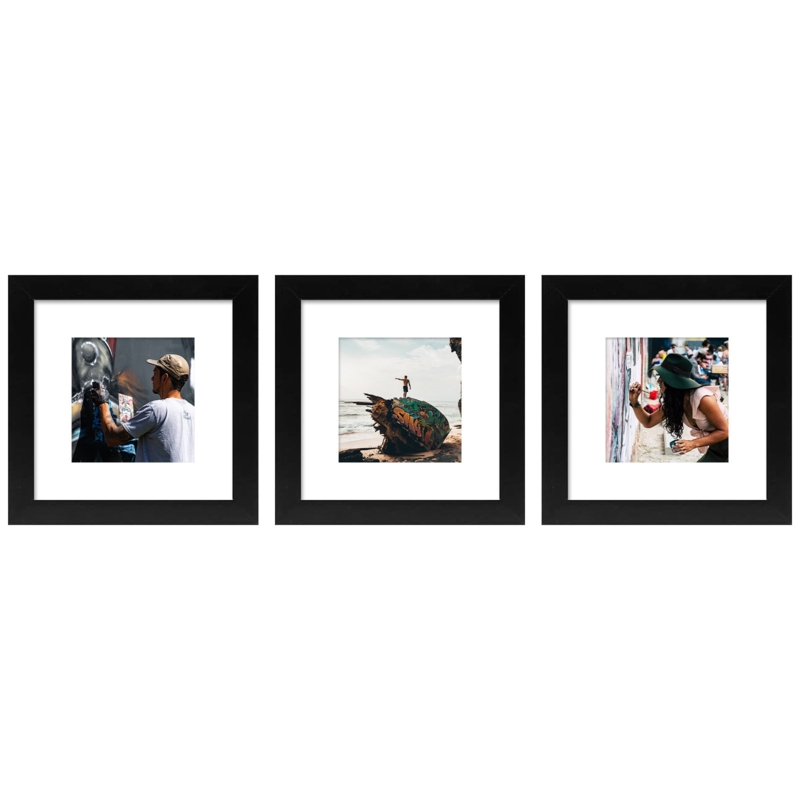 Torree Wood Gallery Picture Frames Set