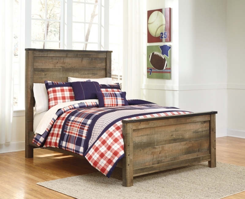 Trinell Panel Bed by Industrial Lodge Home