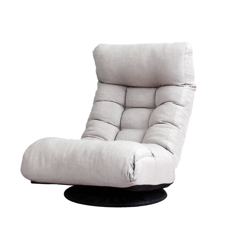 Trule Rawley Swiveling Rocker Game Chair in White