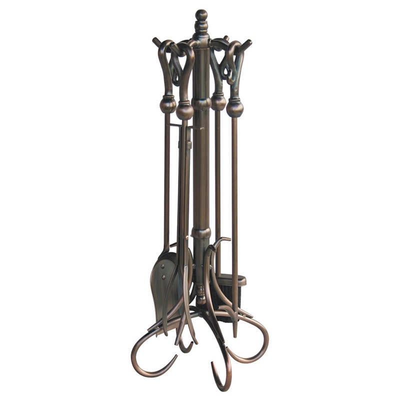 Valdivia 5 Piece Fireplace Tool Set