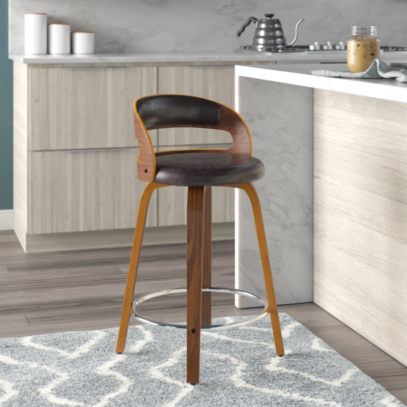 Vanhoy Swivel Counter Height Stool