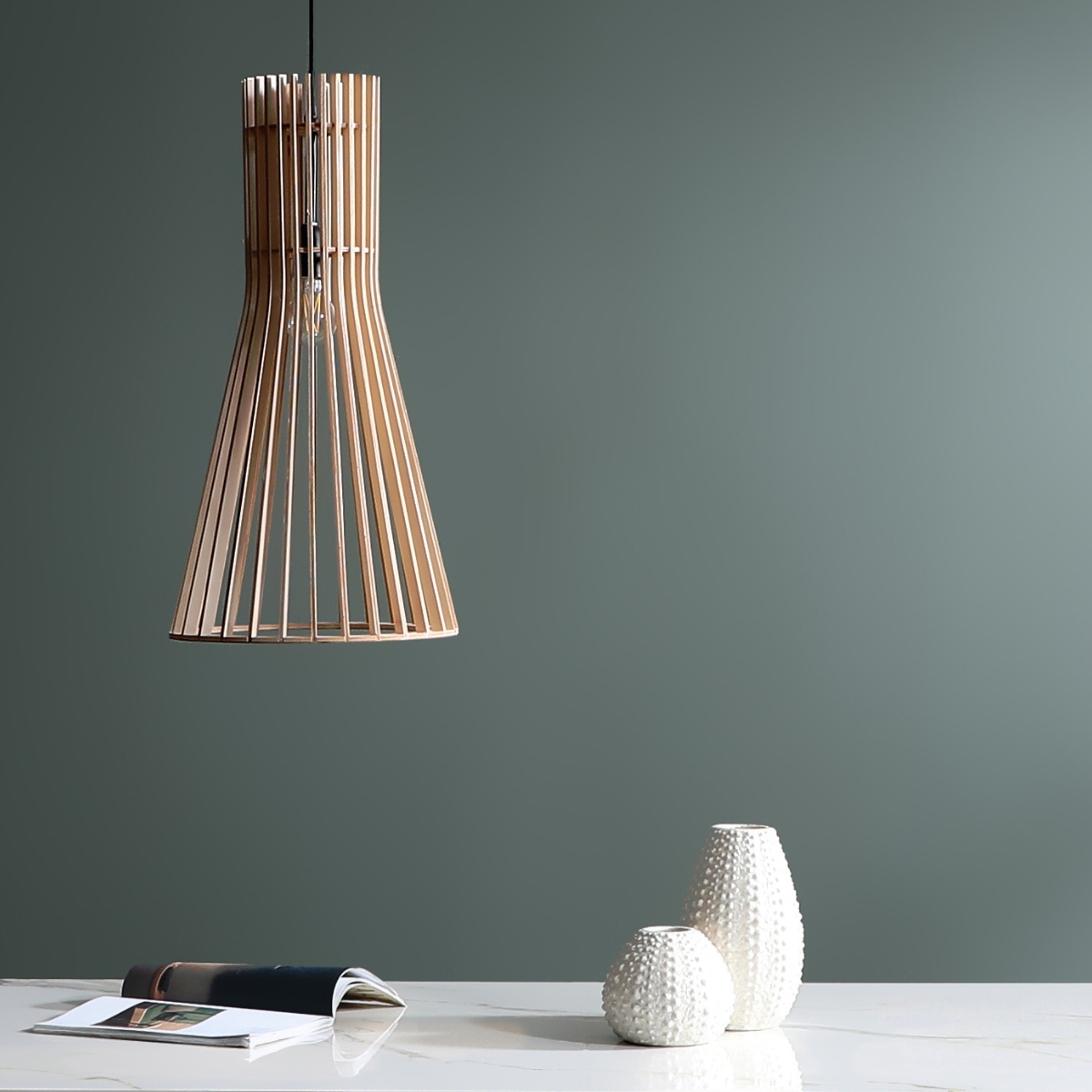 Vase Shell Petit Format - Blanc