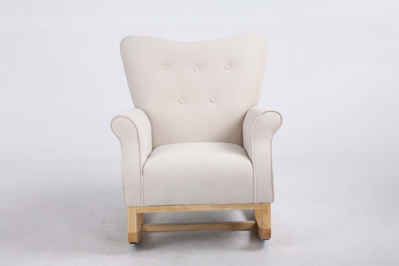 Velvet Rocking Chair