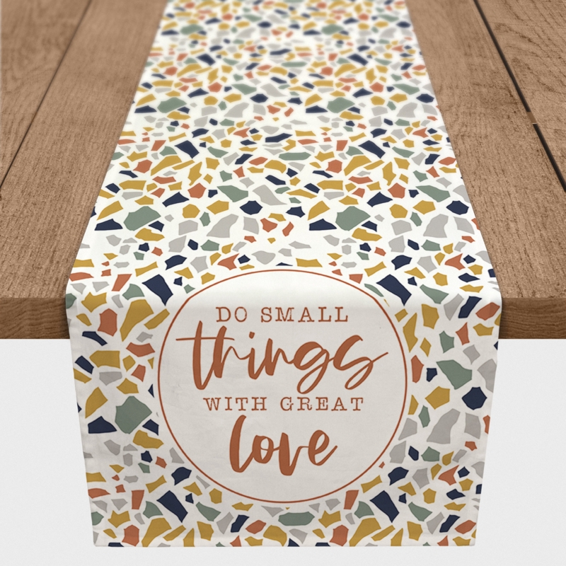Vowinckel Rectangle No Pattern Polyester Table Runner