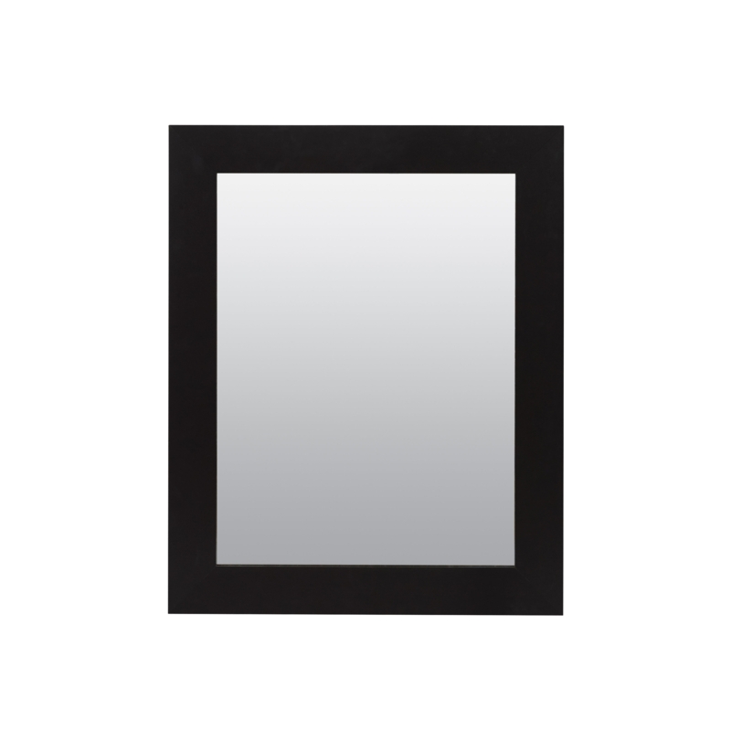 W H Surface Framed Medicine Cabinet with Mirror and 3 Adjustable Shelves