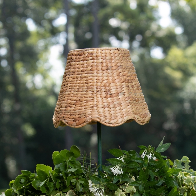Water Hyacinth Empire Lamp Shade