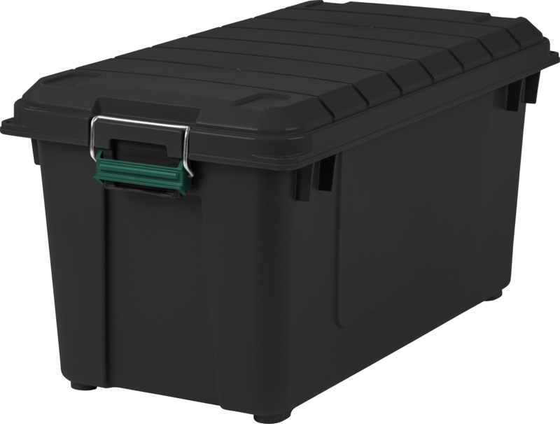 Weathertight 82 qt Plastic Storage Tote