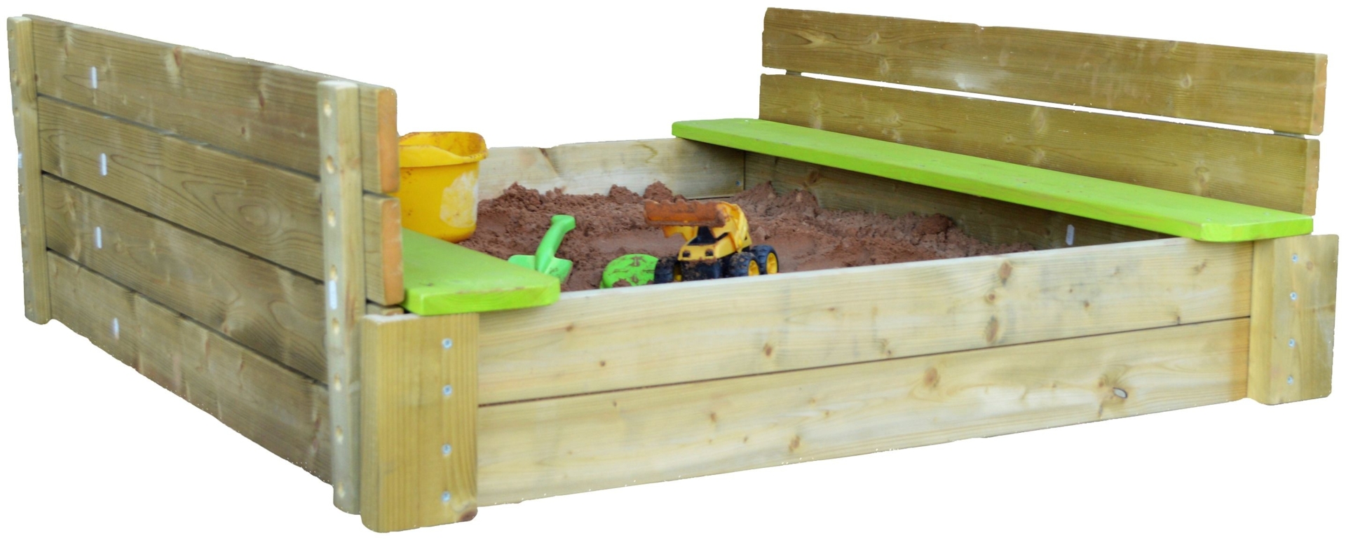 Wendi Toys Sandkasten Wendi Toys Sandgrube, BxLxH: 120x120x25 cm