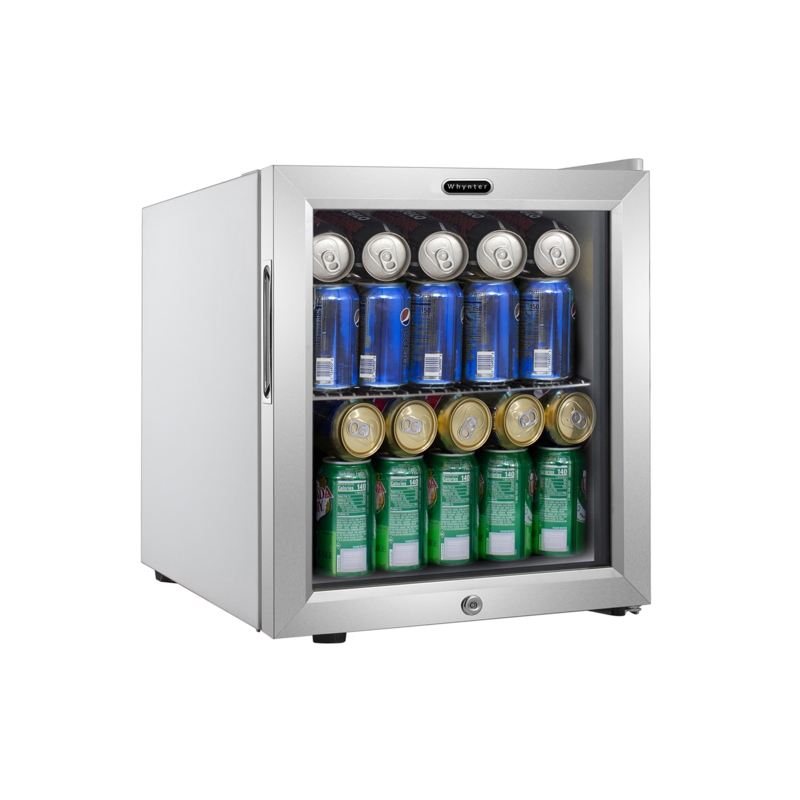 Whynter 62 Cans Beverage Refrigerator with Lock