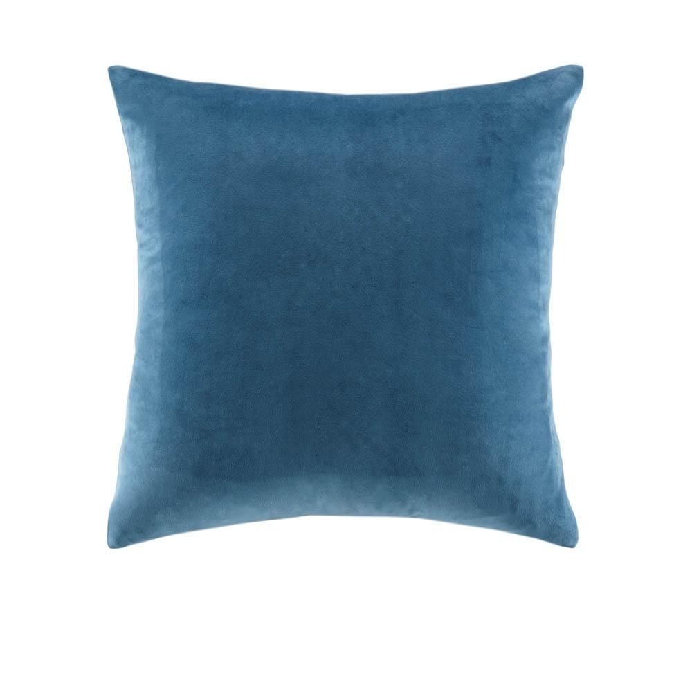 Wild & Free Blue White Cushion