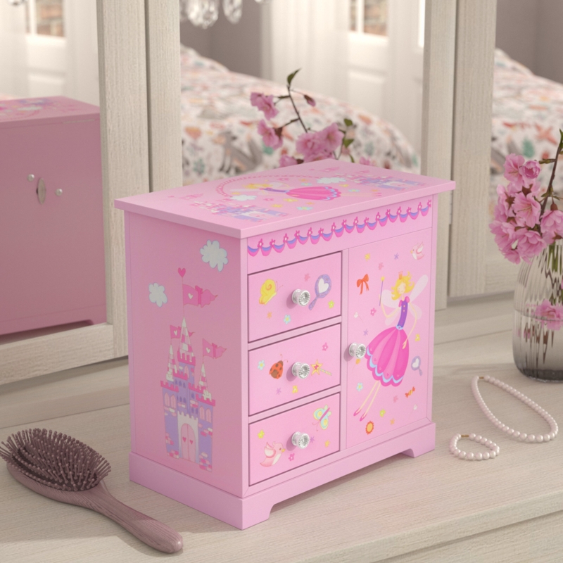 Wood Jewelry Box +