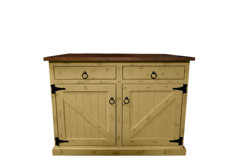 Yomo Solid Wood Kitchen Island