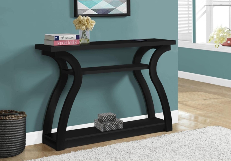 Yvonne Accent Table, Console, Entryway, Narrow, Sofa, Living Room, Bedroom, Laminate, Contemporary
