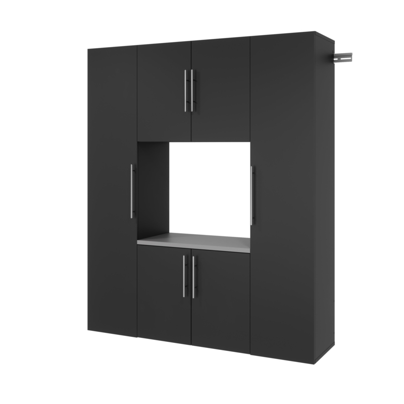 Zerangue 4 Piece Manufactured Wood Storage System