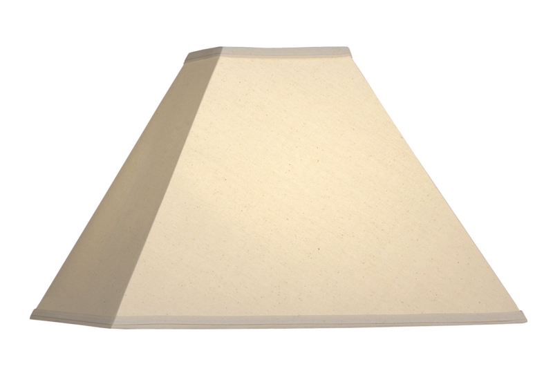10.5'' H x 16'' W Linen Square Lamp Shade