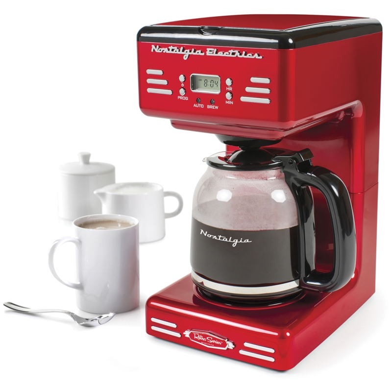 12-Cup Retro Coffee Maker