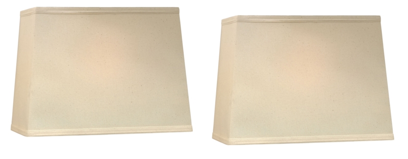 12'' H Linen Rectangle Lamp Shade