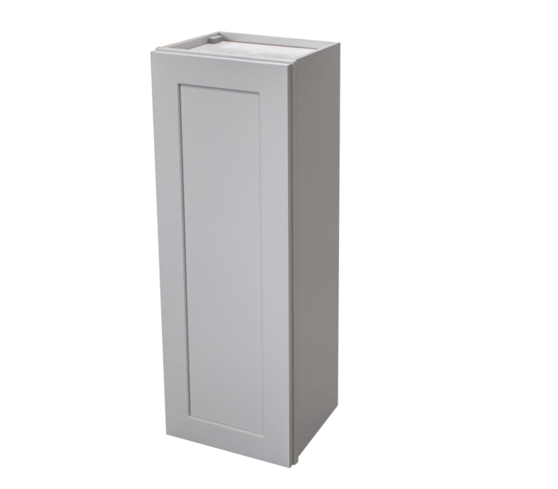 12'' W Gray Plywood Standard Wall Cabinet Ready-to-Assemble