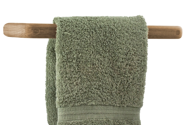 14'' Wood Wall Towel Bar