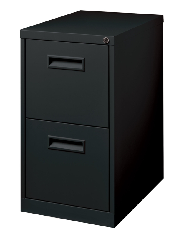 15'' Wide 2 -Drawer Mobile Steel File Cabinet
