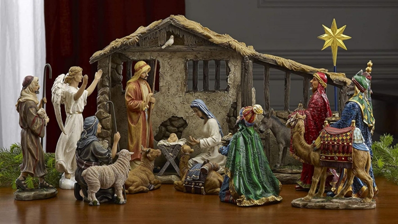Porcelain Nativity Scene