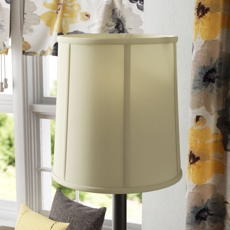 19'' H x 18'' W Silk Drum Lamp Shade