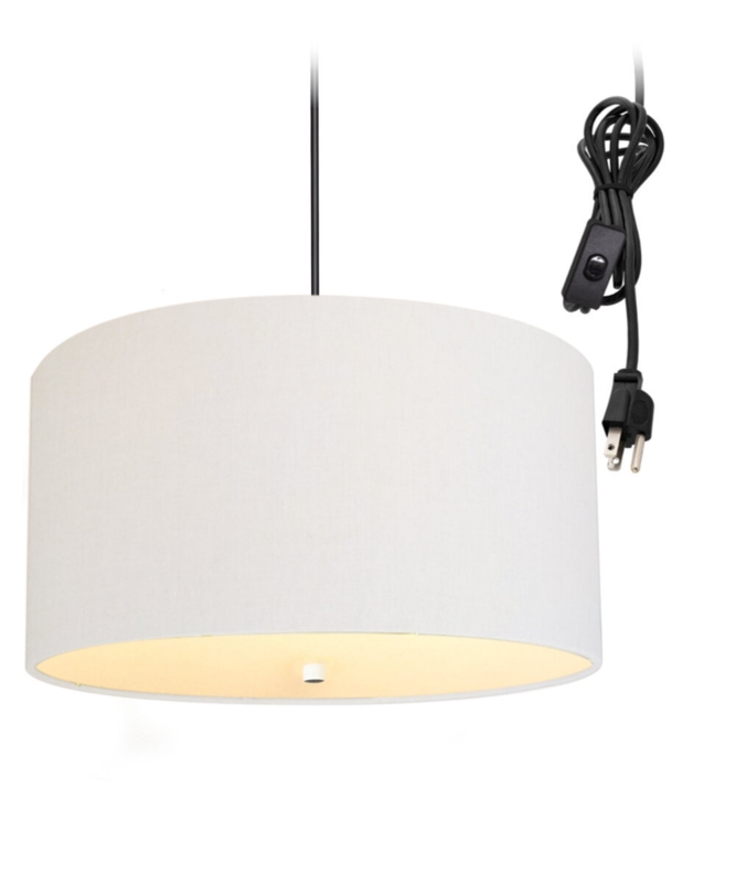 2 - Light White Single Pendant