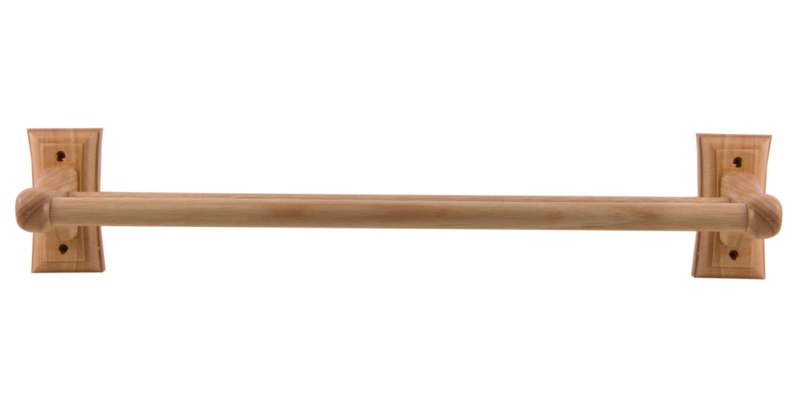 23.63'' Wood Wall Towel Bar