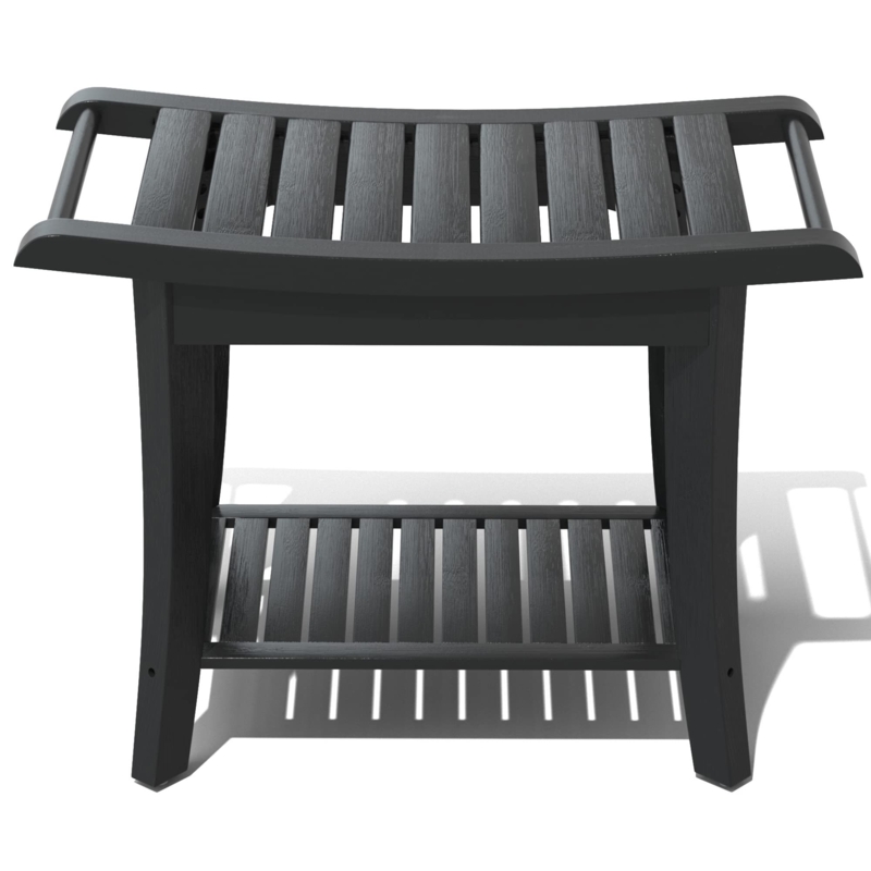 24'' W Wood Shower Bench