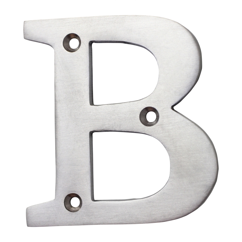 3'' H Brass House Letter