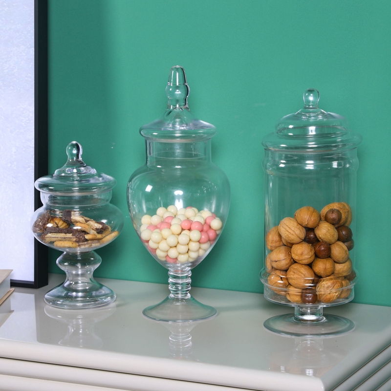 3 Piece Apothecary Jar Set