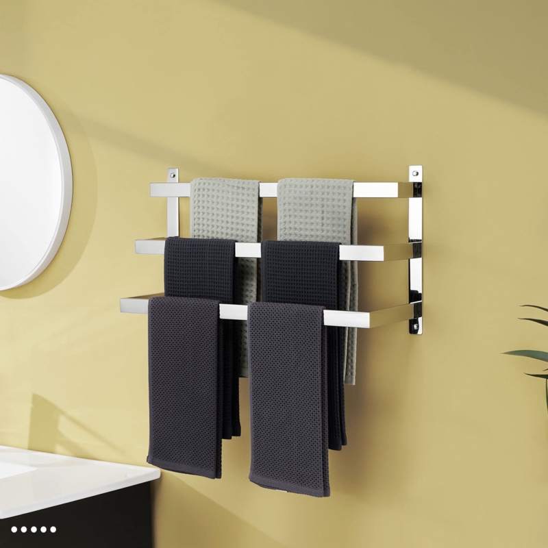 3-Tier Towel Rack Wall Mounted