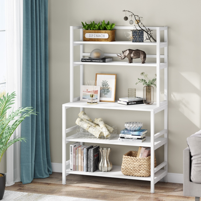 31.5'' Steel Standard Baker's Rack with Microwave Compatibility