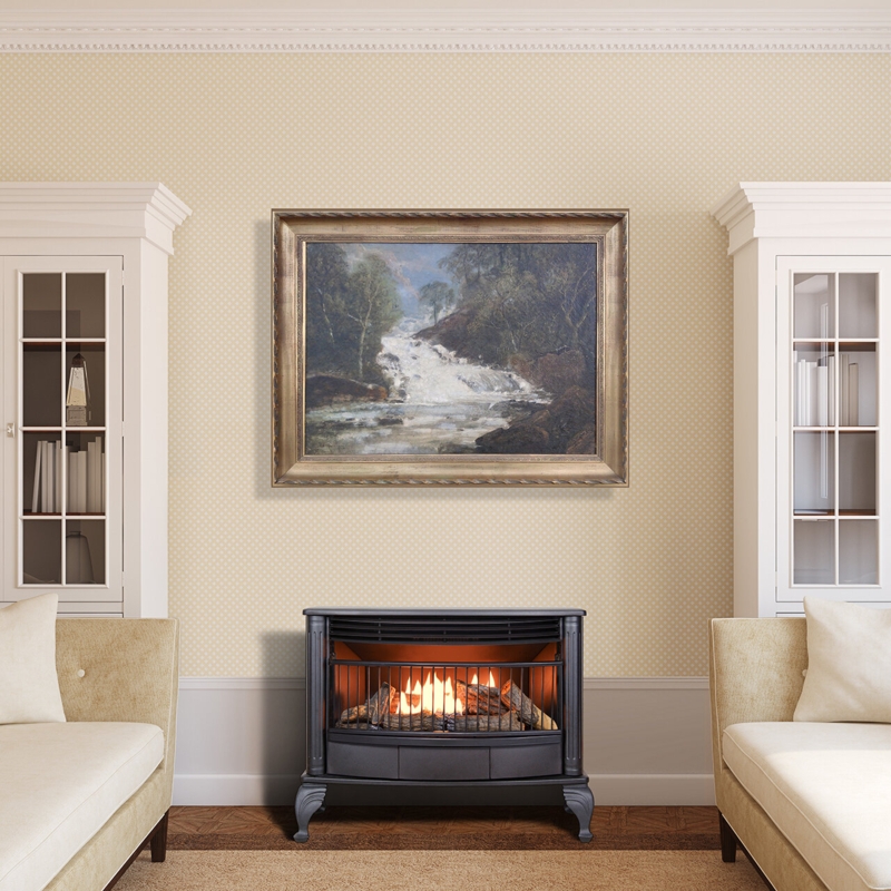 32.25'' W Ventless Stove