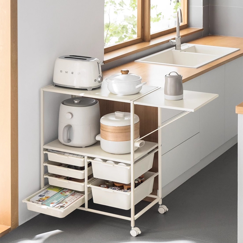33.5'' Steel Baker's Rack with Microwave Compatibility