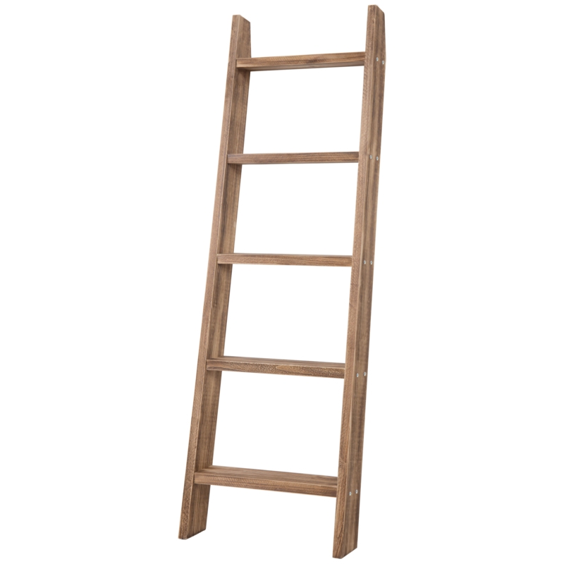 4.5 ft Solid Wood Blanket Ladder