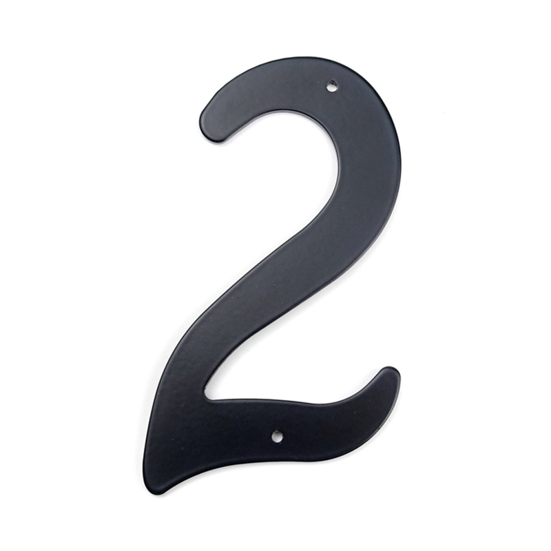 4'' H Metal House Number