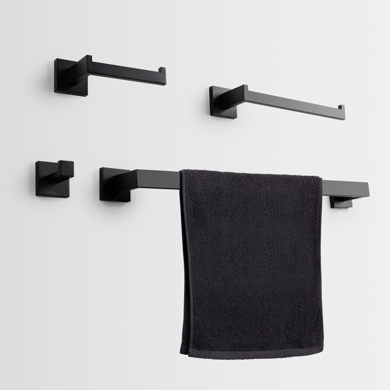 4 Wall Towel Rack