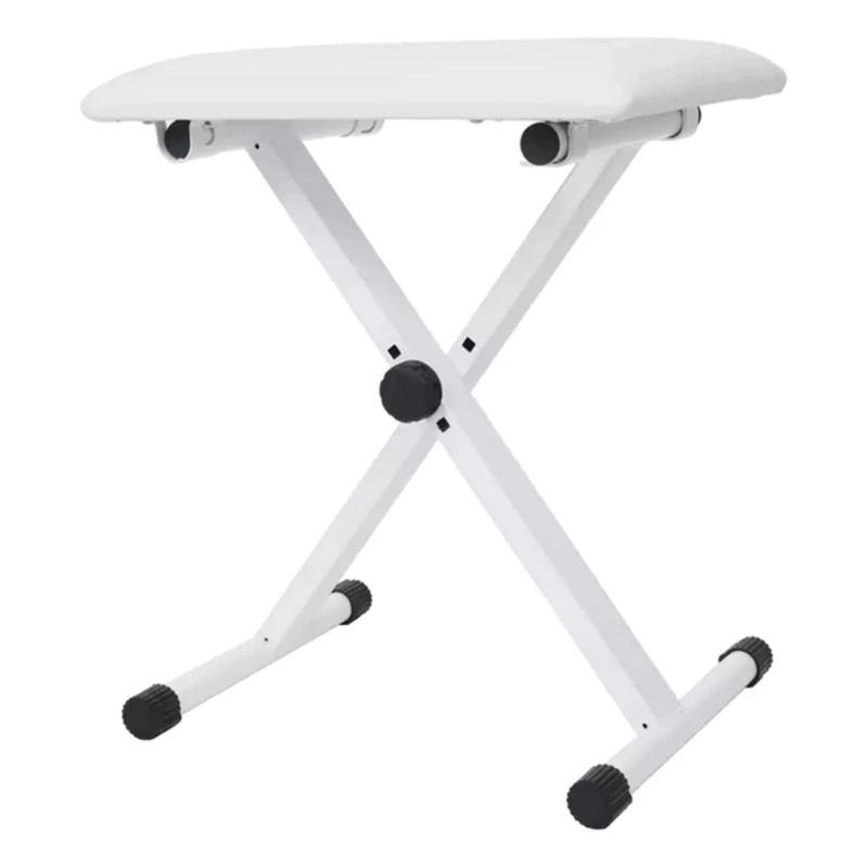 5 Core Keyboard Bench X Style Piano Stool Height Adjustable 16.319.6" w Comfortable Padded Clebert