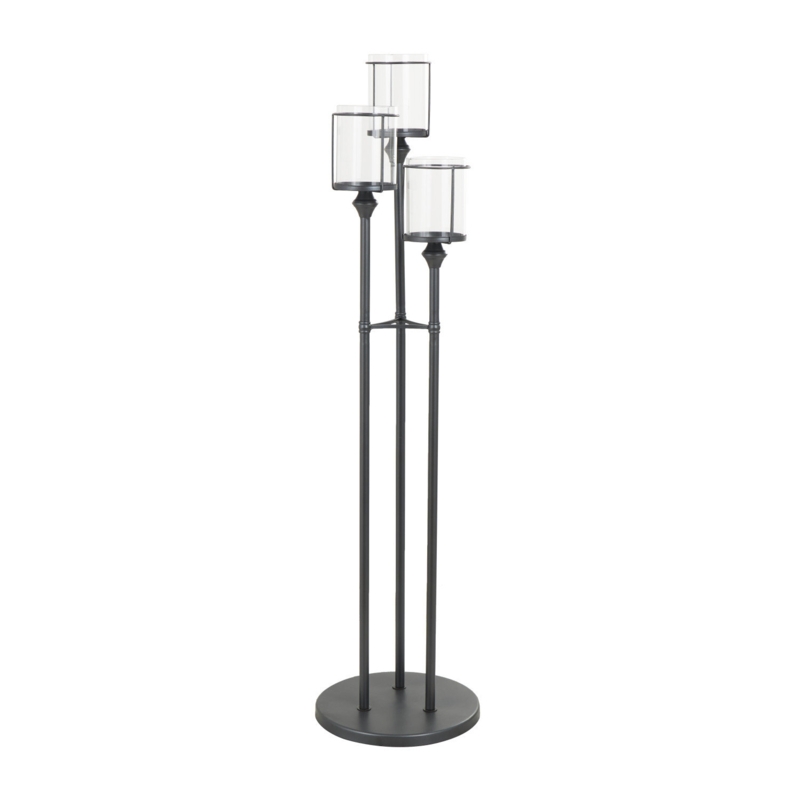 54.5'' H Metal Floor Pillar