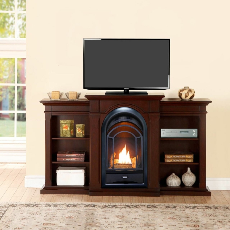 60.8125'' W Ventless Fireplace