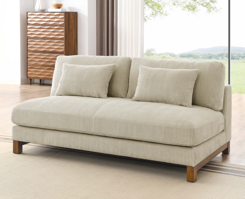69'' Corduroy Loveseat