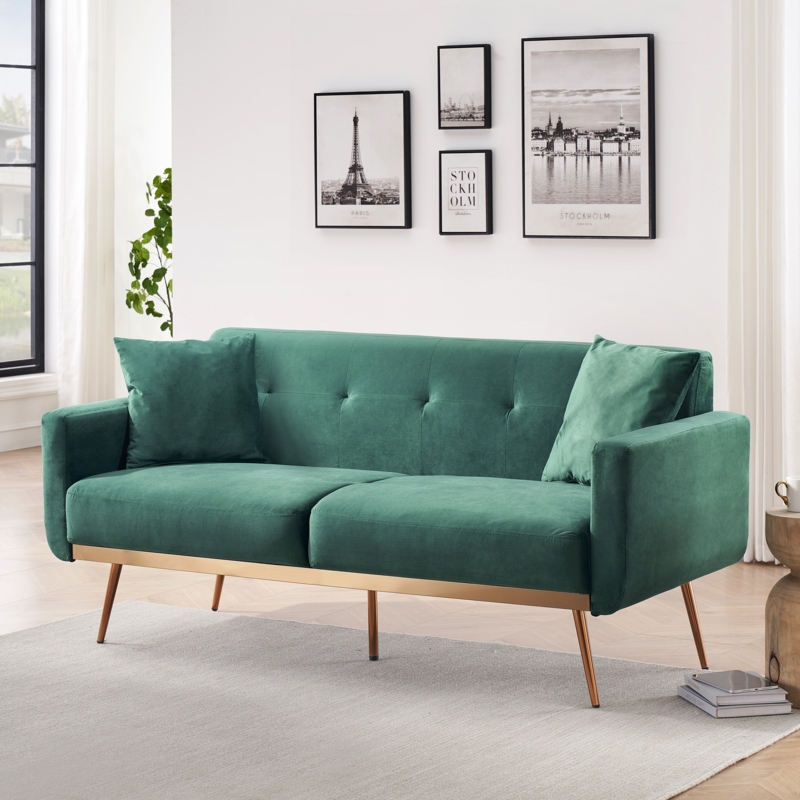 70.2'' Velvet Sofa