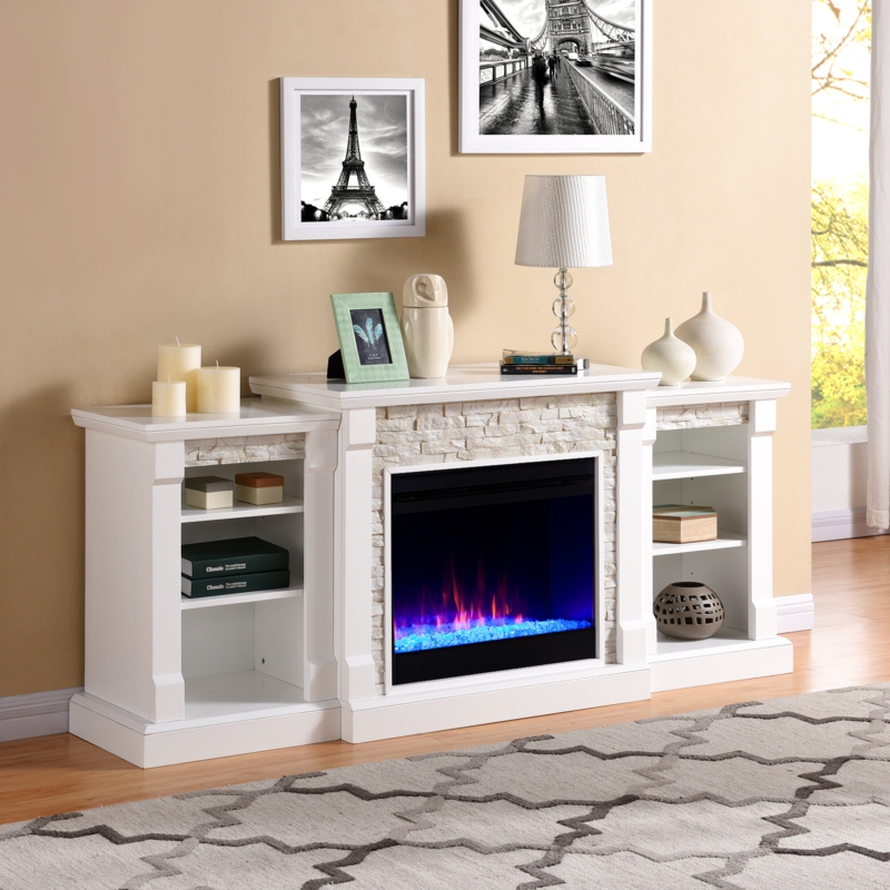71.75'' W Electric Fireplace