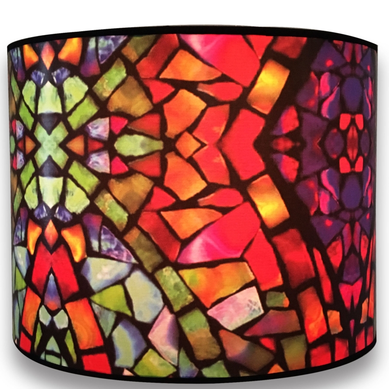 8'' H Paper Drum Lamp Shade